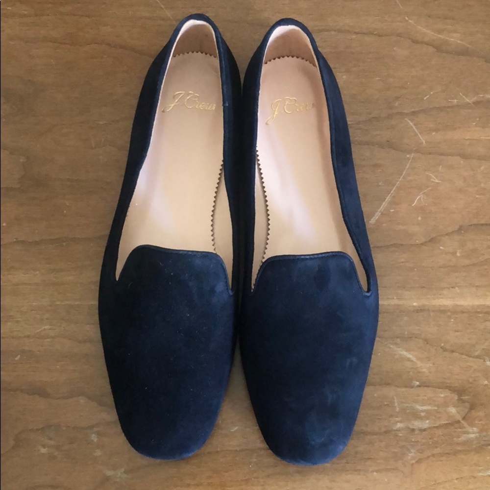 J Crew smoking slipper loafer